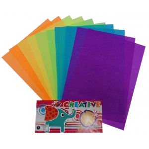 Papier dekoracyjny Noster Fluo Bibułka A4